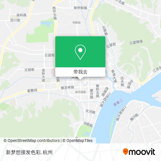 新梦想接发色彩地图