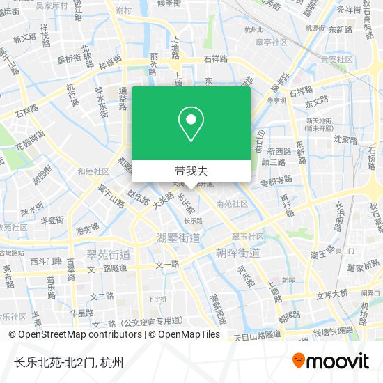 长乐北苑-北2门地图