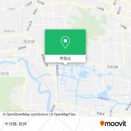 中河路地图