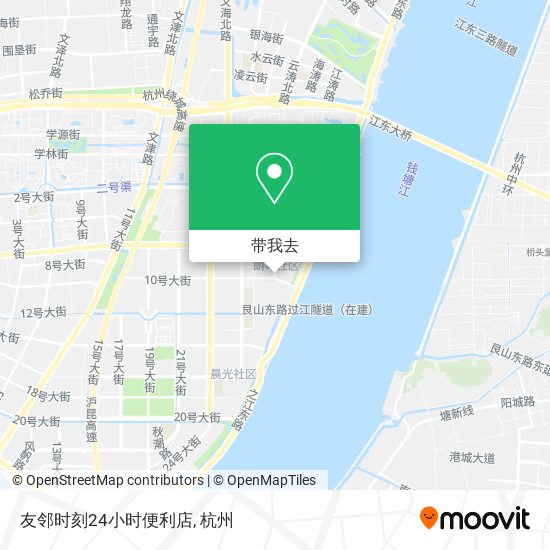 友邻时刻24小时便利店地图