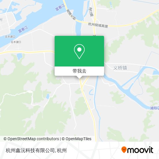 杭州鑫沅科技有限公司地图