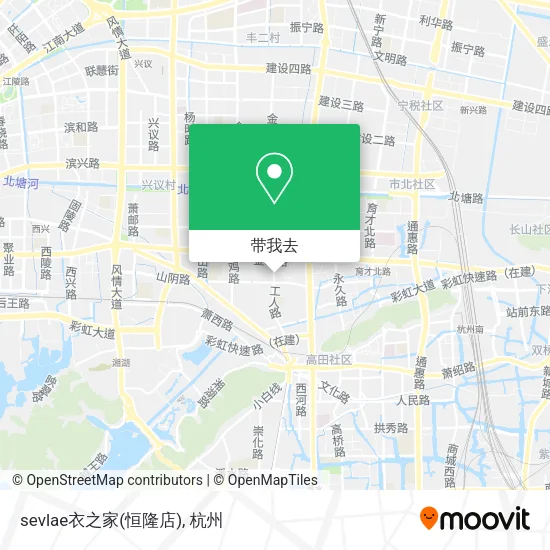 sevlae衣之家(恒隆店)地图