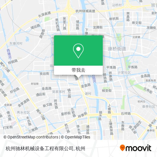 杭州驰林机械设备工程有限公司地图