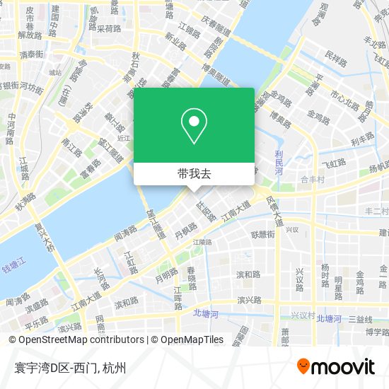 寰宇湾D区-西门地图