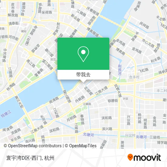 寰宇湾D区-西门地图