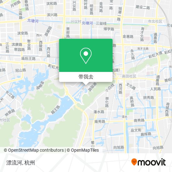 漂流河地图