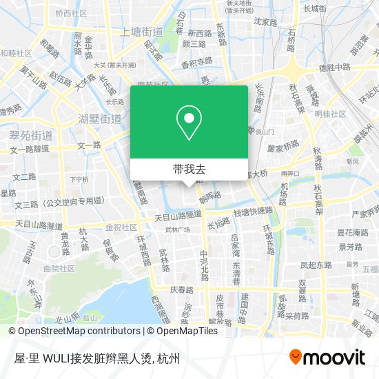 屋·里 WULI接发脏辫黑人烫地图