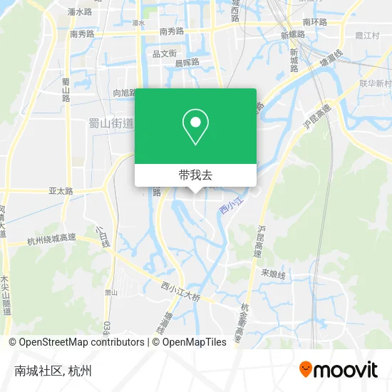 南城社区地图