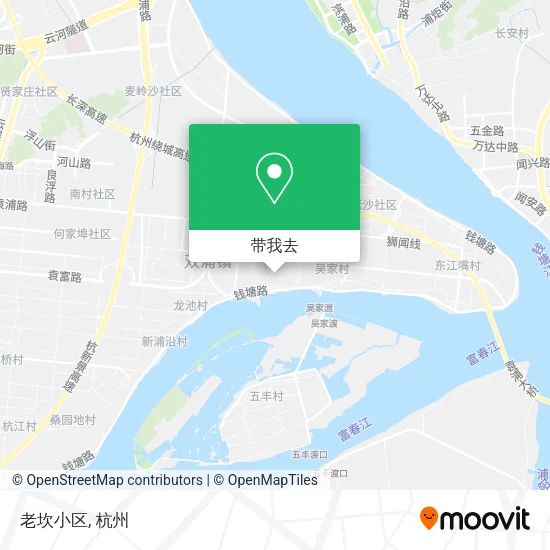 老坎小区地图