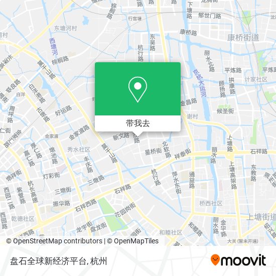 盘石全球新经济平台地图