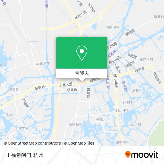 正福卷闸门地图
