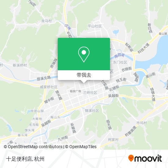 十足便利店地图