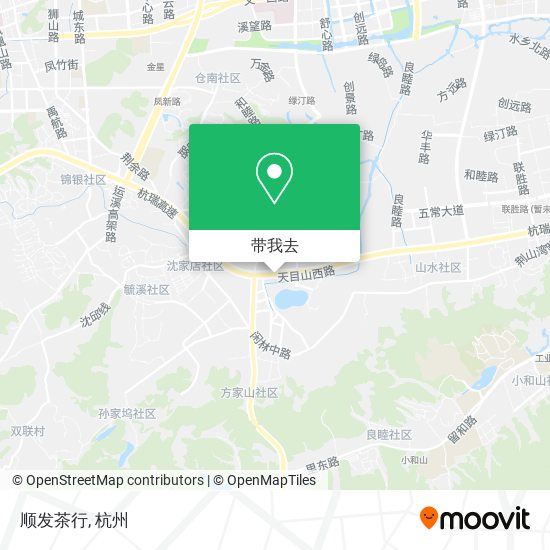 顺发茶行地图