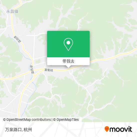 万泉路口地图