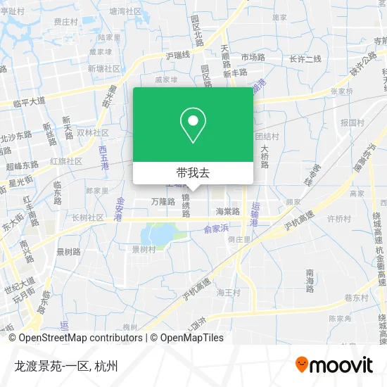 龙渡景苑-一区地图