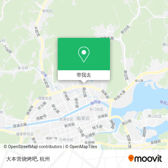 大本营烧烤吧地图