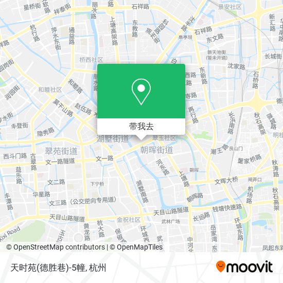天时苑(德胜巷)-5幢地图