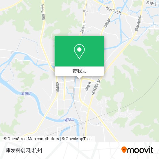 康发科创园地图