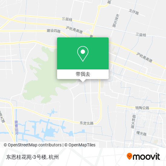 东恩桂花苑-3号楼地图