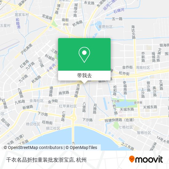 千衣名品折扣童装批发浙宝店地图