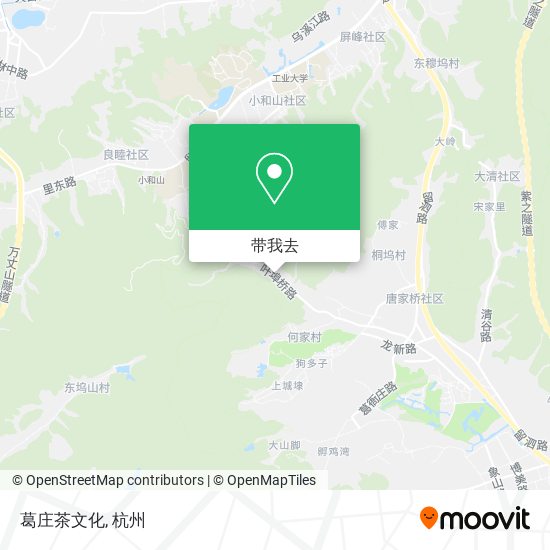 葛庄茶文化地图