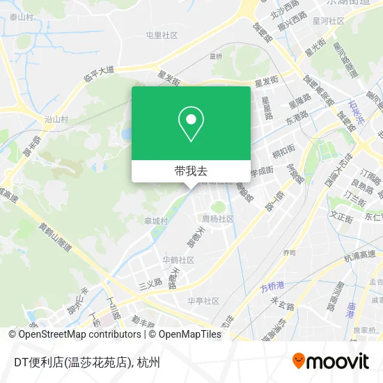 DT便利店(温莎花苑店)地图