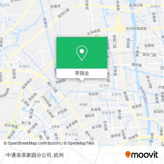 中通亲亲家园分公司地图