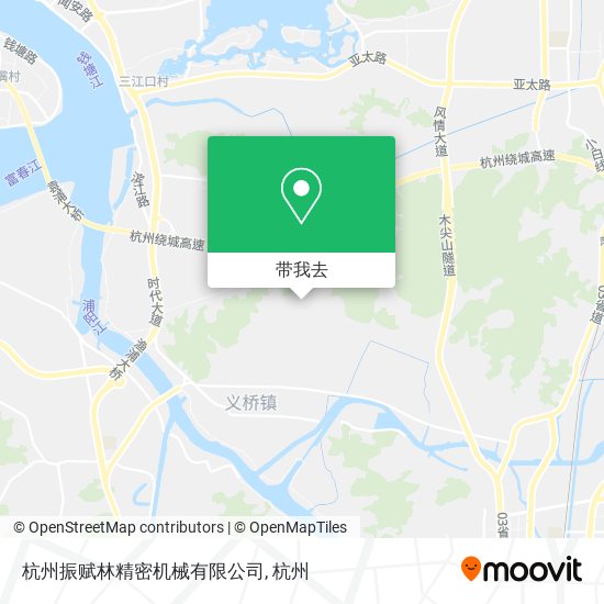 杭州振赋林精密机械有限公司地图