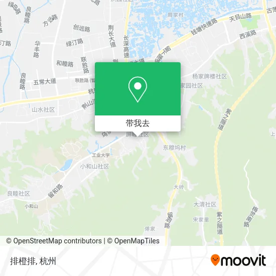 排橙排地图