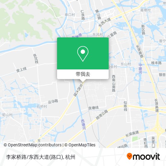 李家桥路/东西大道(路口)地图