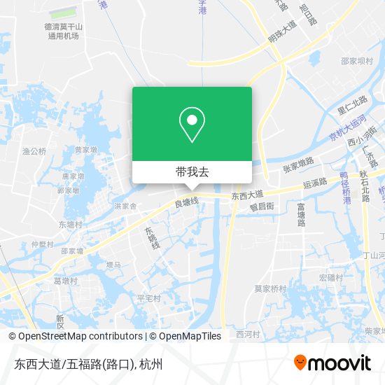 东西大道/五福路(路口)地图