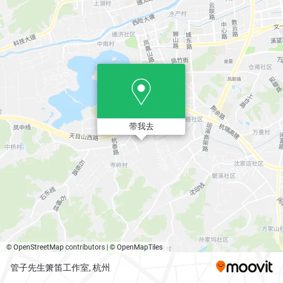 管子先生箫笛工作室地图