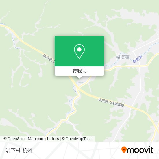 岩下村地图