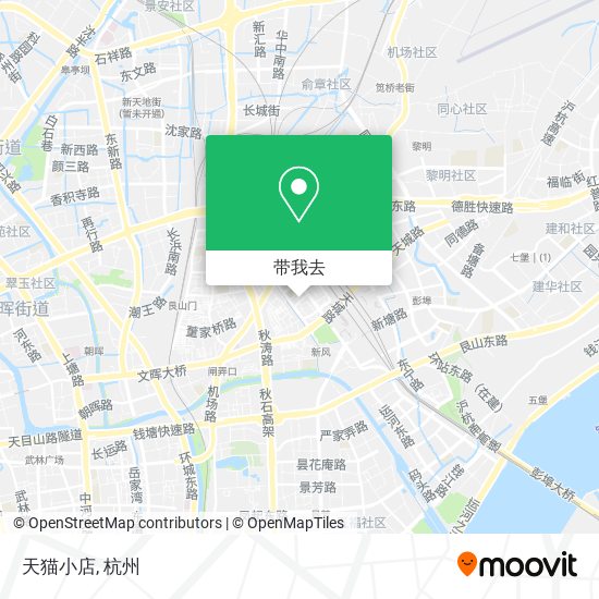 天猫小店地图