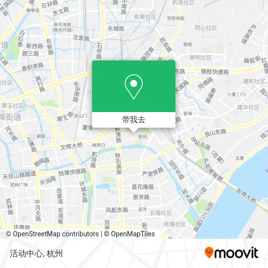 活动中心地图