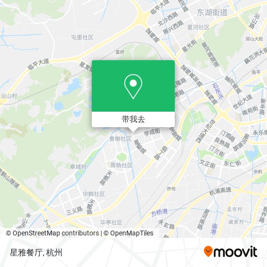 星雅餐厅地图