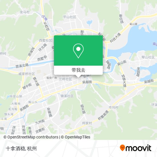 十拿酒稳地图