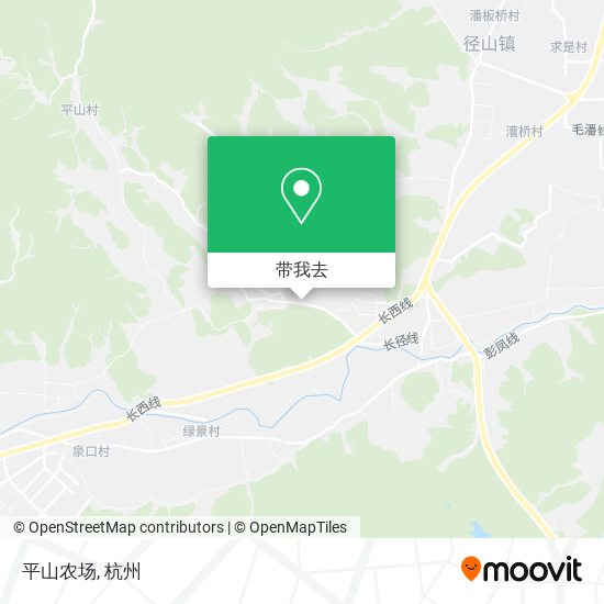 平山农场地图