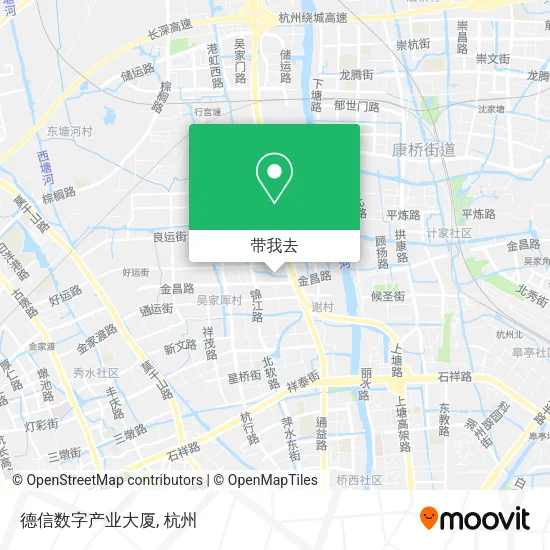 德信数字产业大厦地图