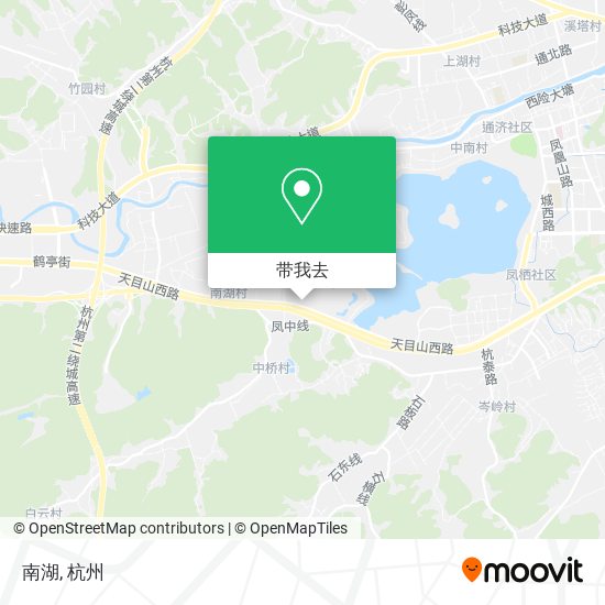 南湖地图