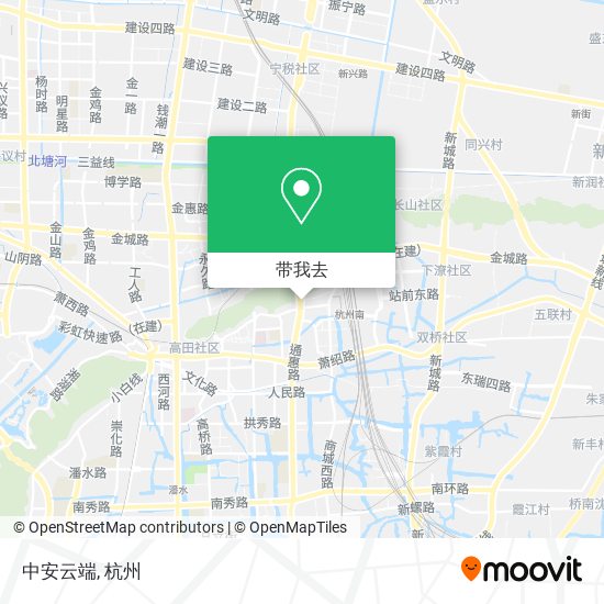 中安云端地图