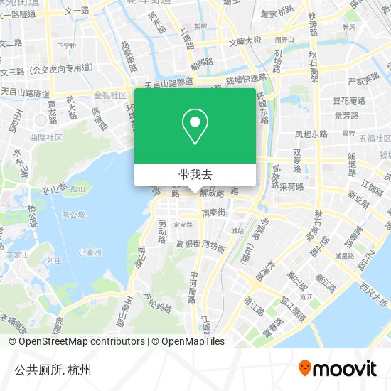 公共厕所地图