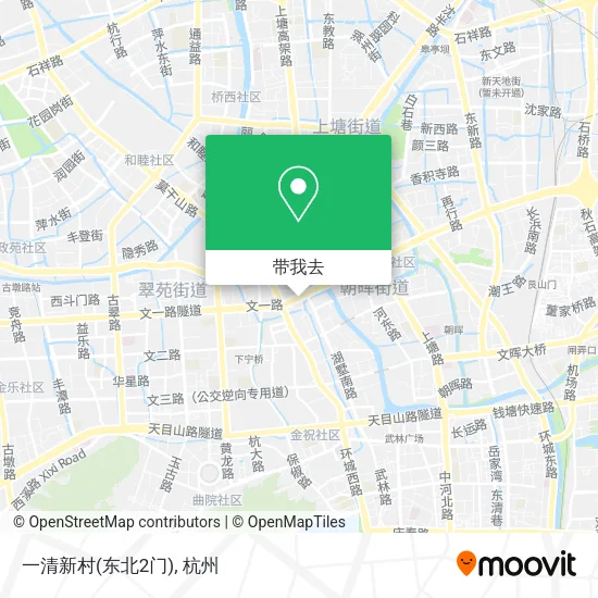 一清新村(东北2门)地图