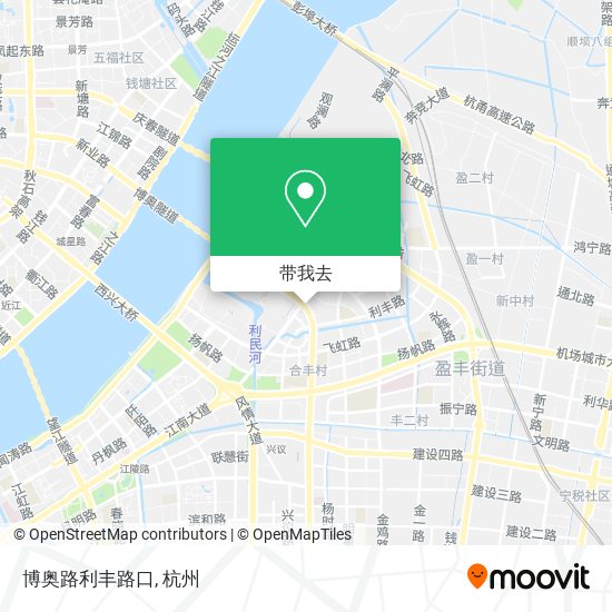 博奥路利丰路口地图