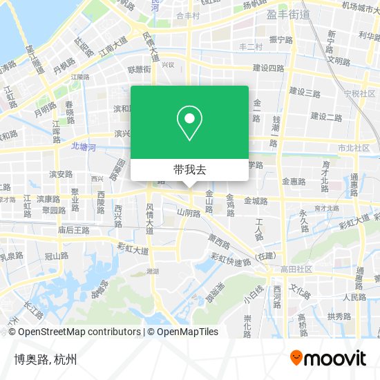 博奥路地图