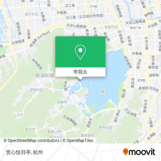 赏心悦目亭地图