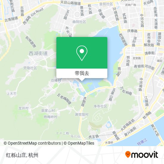 红栎山庄地图