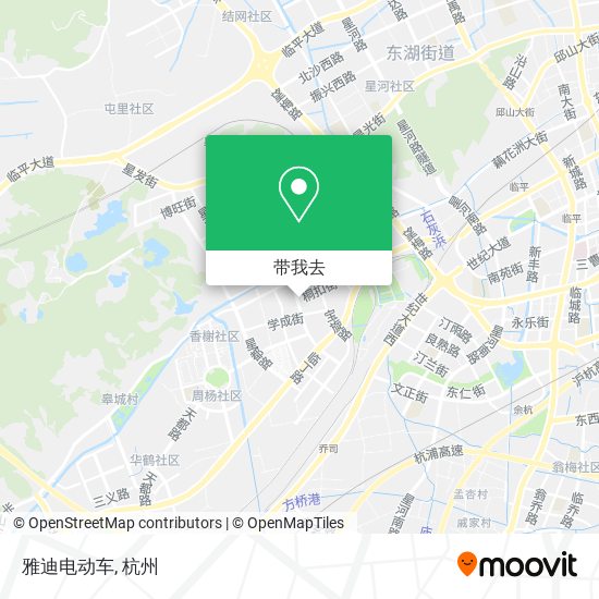 雅迪电动车地图