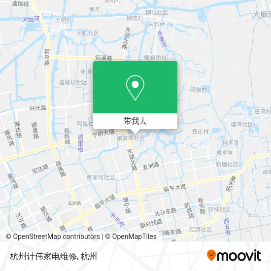 杭州计伟家电维修地图