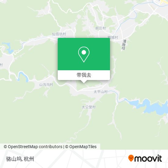 骆山坞地图